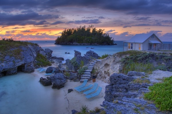 バミューダ壁紙,水域,自然,空,自然の風景,岸