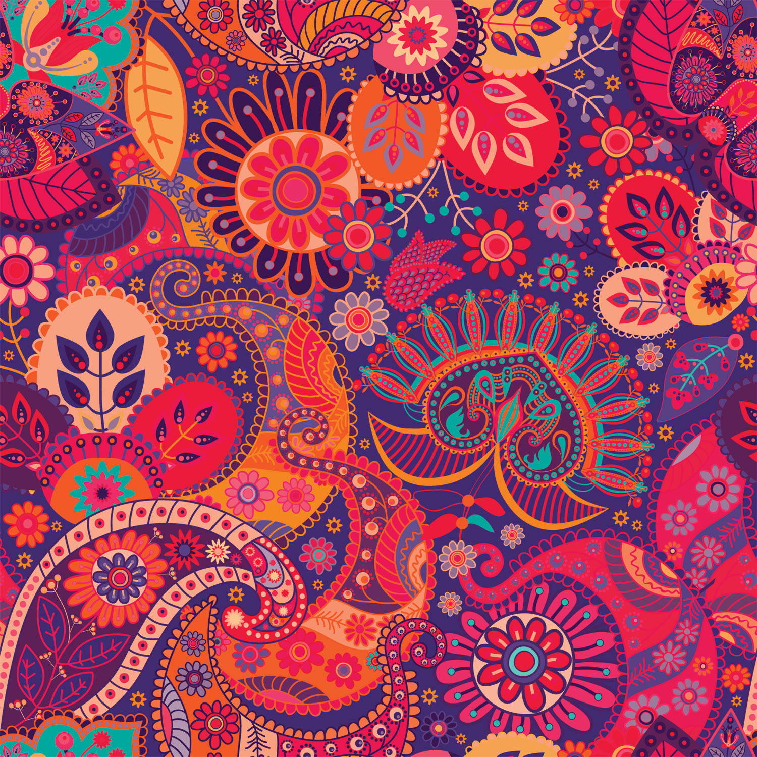 red-purple-paisley-red-and-purple-paisley-wallpaperuse