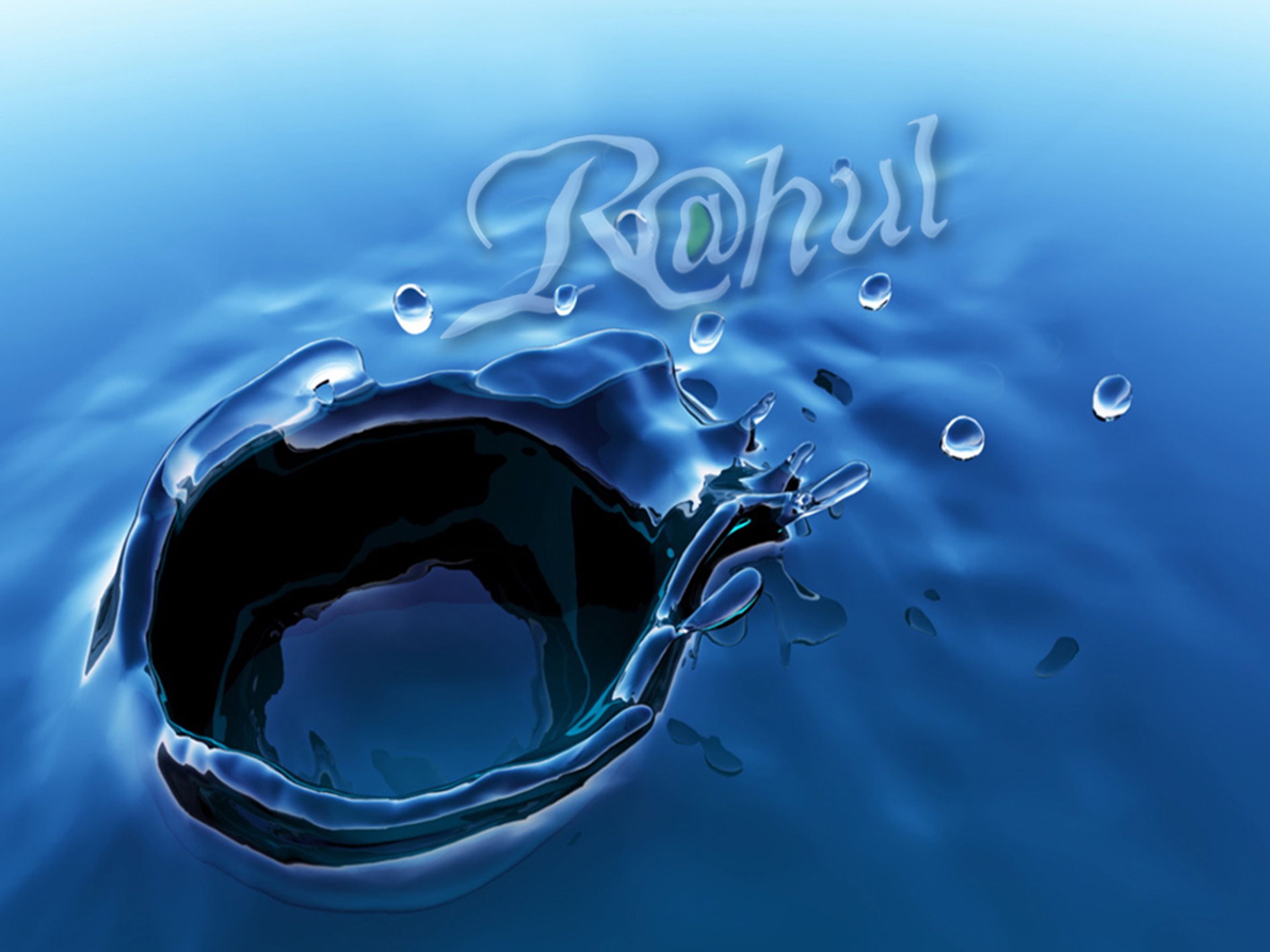 fond d'écran nom pushpa,l'eau,liquide,ressources en eau,laissez tomber,bleu