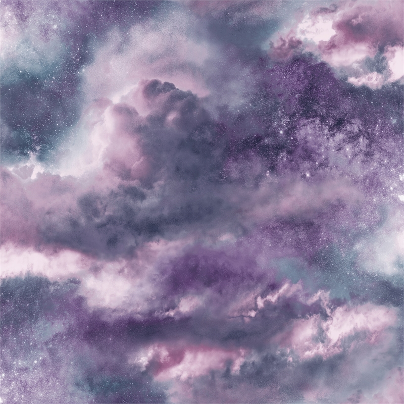 보라색 구름 벽지,하늘,구름,보라색,제비꽃,분위기