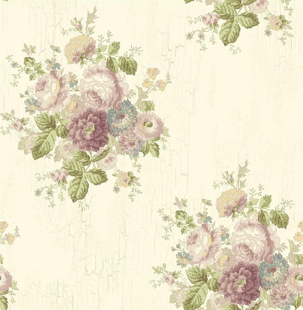 papel tapiz floral victoriano,flor,diseño floral,rosa centifolia,lila,planta