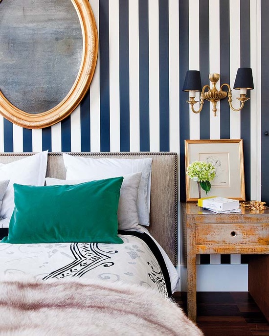 소년 스트라이프 벽지,침실,방,가구,초록,인테리어 디자인