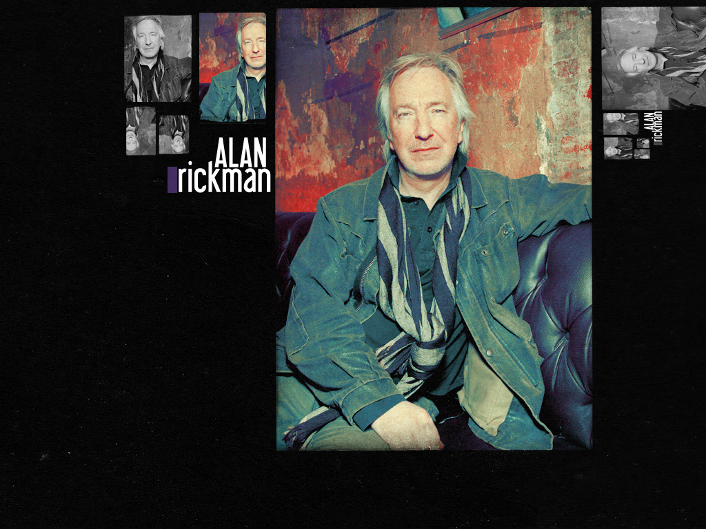 alan rickman fondo de pantalla,texto,arte,póster,fuente,retrato