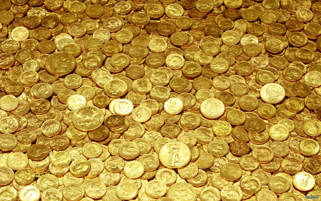 동전 벽지,동전,금속,금,돈,노랑