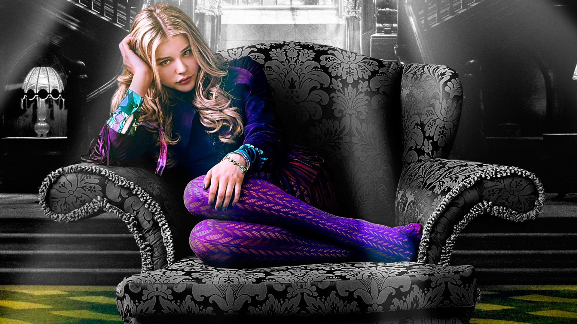 クロエの壁紙,紫の,美しさ,バイオレット,ピンク,座っている
