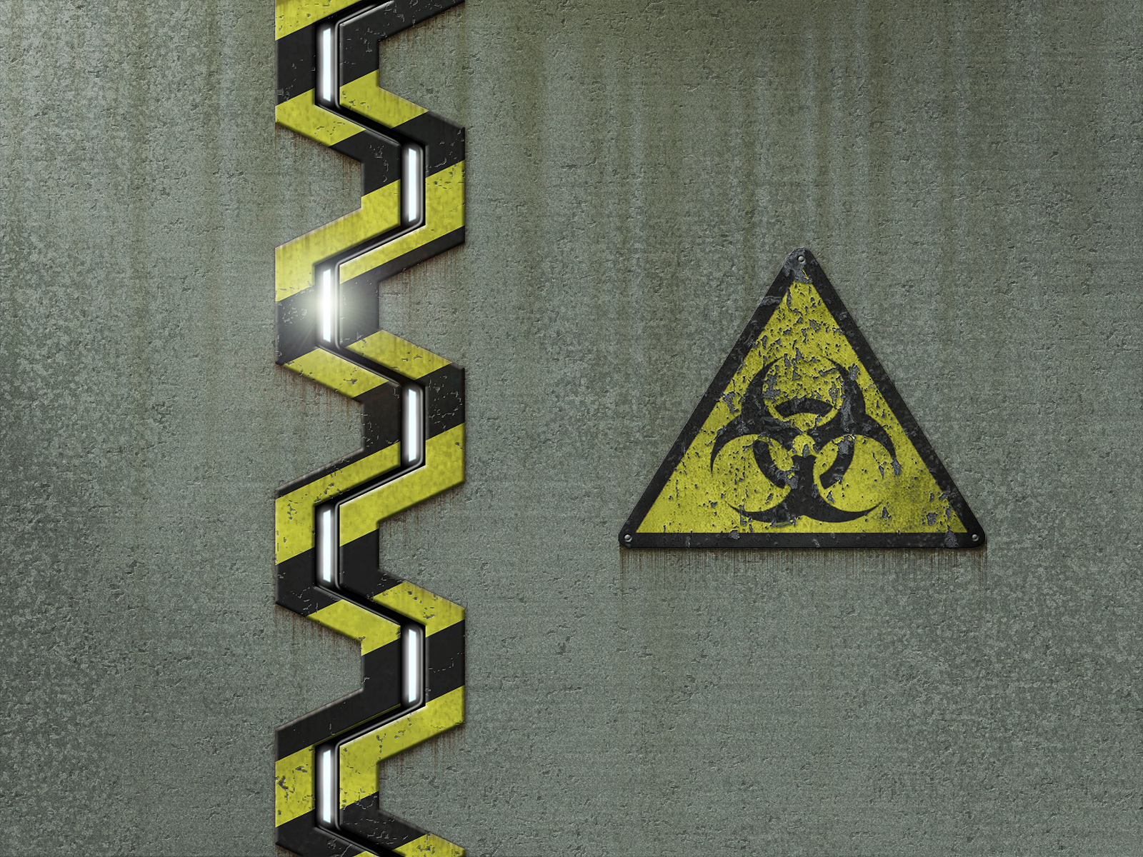 biohazard wallpaper hd,gelb,schriftart,dreieck,muster,schild