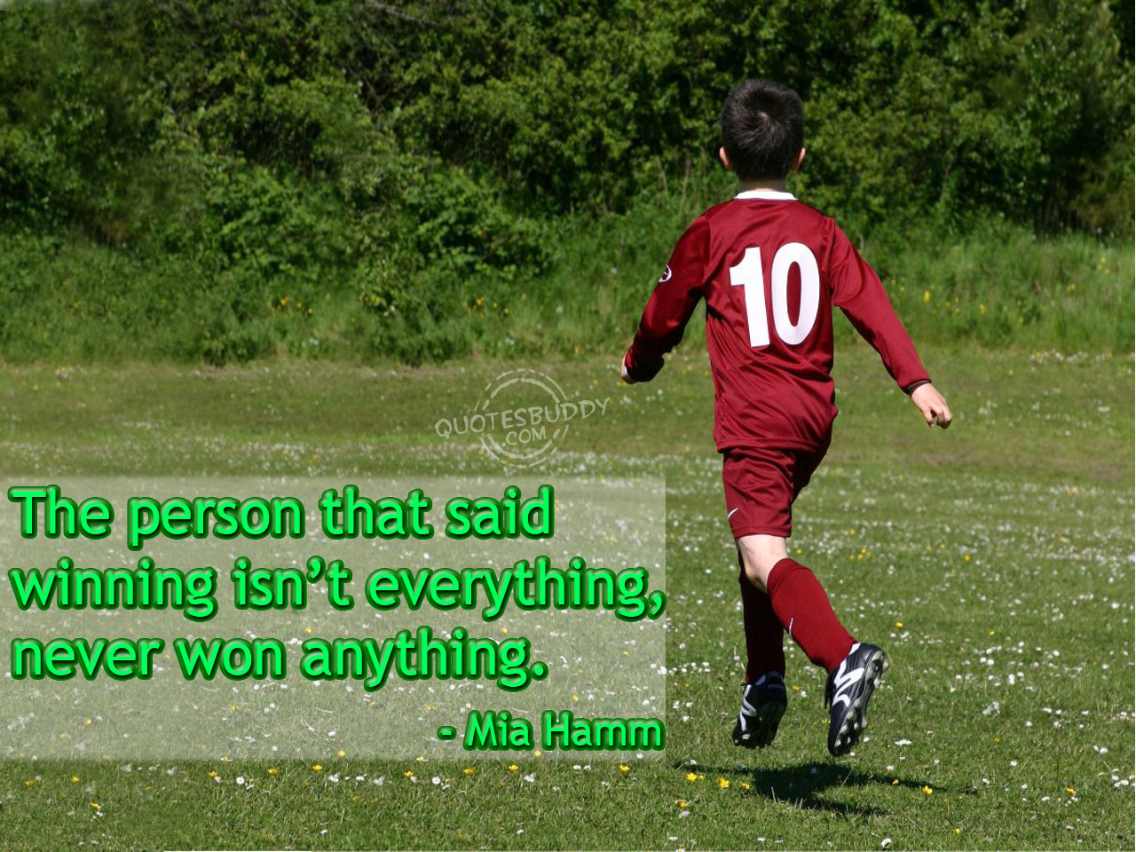 Inspirational Football Quotes Hd Wallpaper - Cute Soccer Inspirational ...