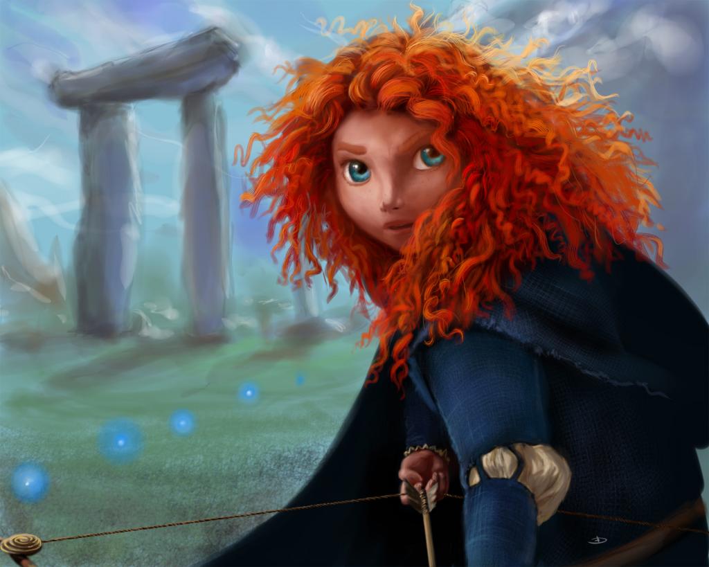 fondo de pantalla de merida,cabello rojo,cg artwork,moda,ojo,ilustración