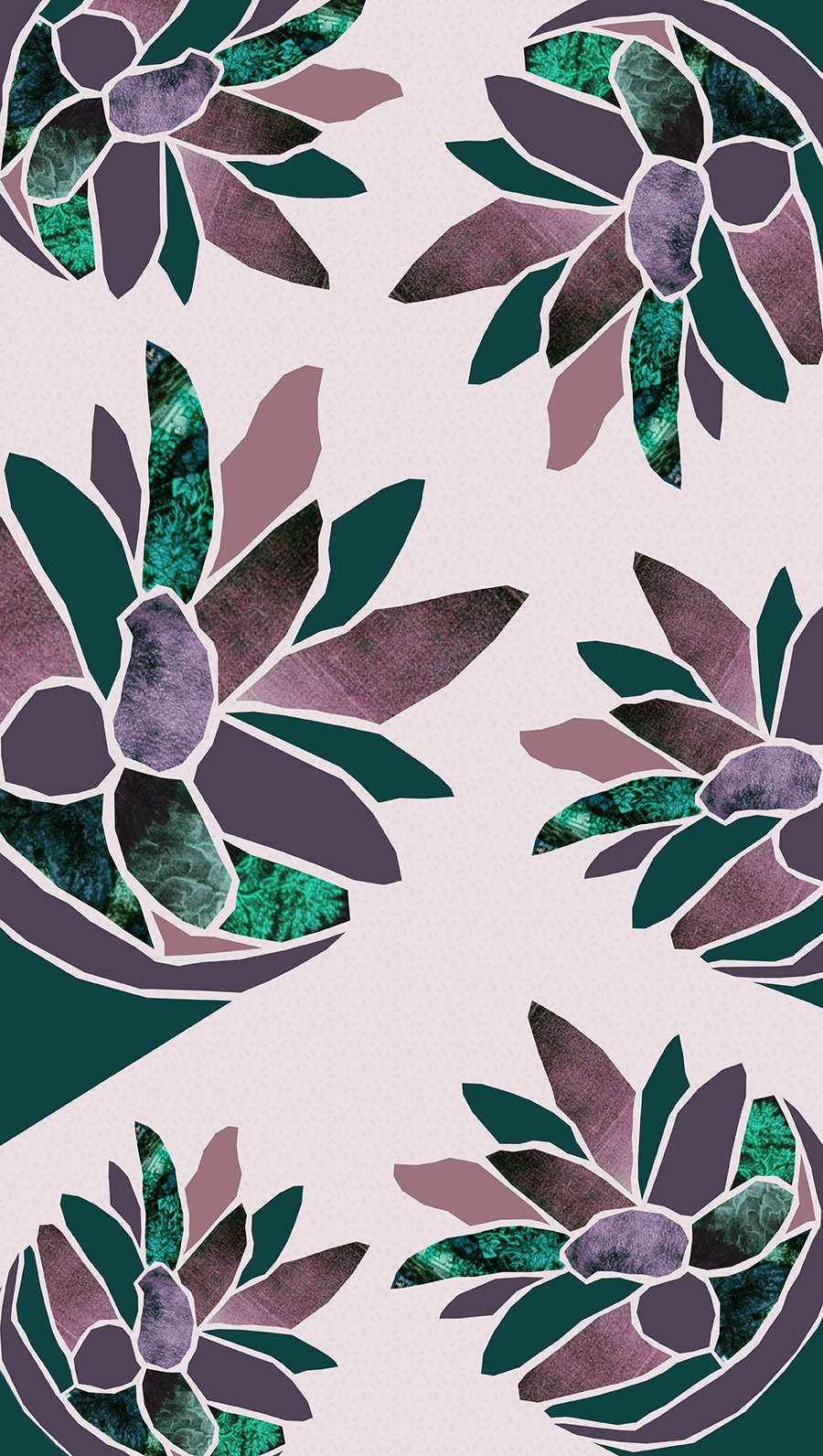 ジューシーなiphoneの壁紙,パターン,緑,葉,紫の,工場