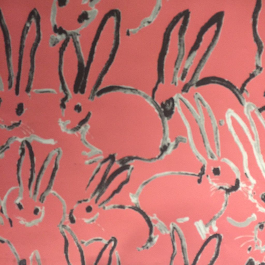 jagd slonem wallpaper,rosa,muster,kaninchen und hasen,hase,design