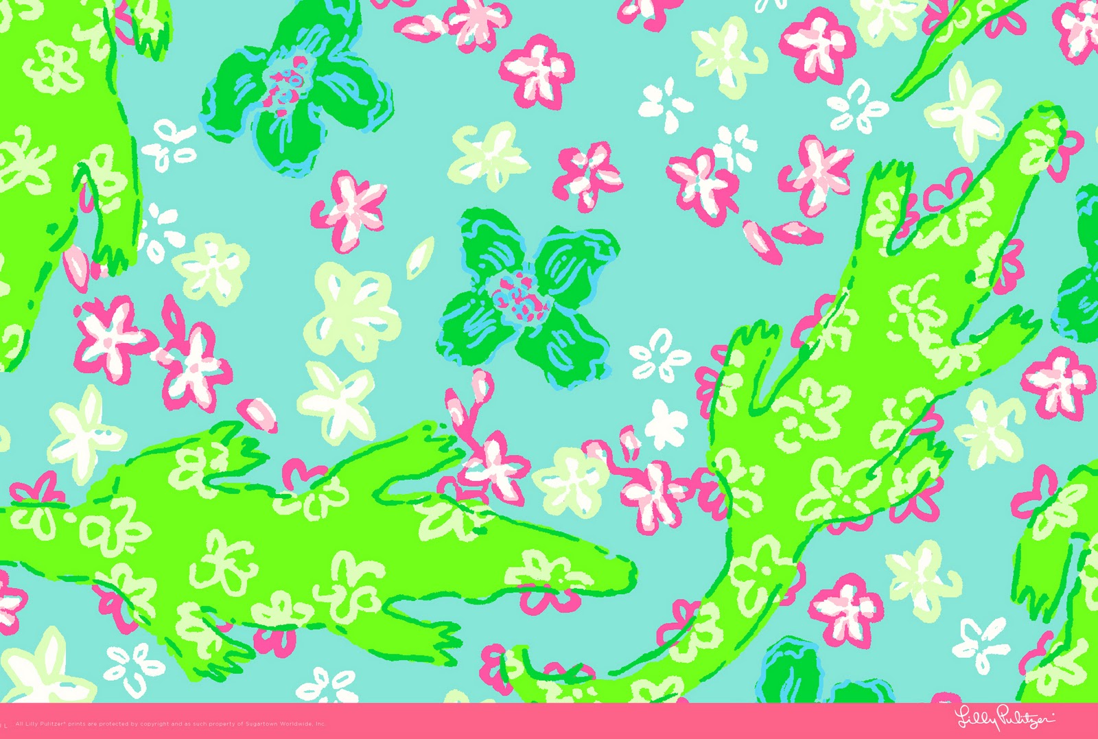 Lilly pulitzer wrapping paper