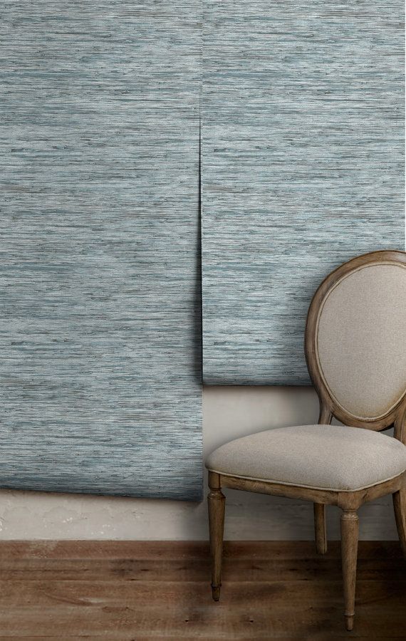 푸른 껍질과 스틱 벽지,바닥,벽,가구,의자,벽지
