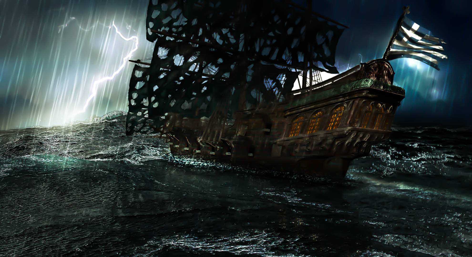 1980x1080 Wallpapers Action Adventure Game Ship Ghost Ship Vehicle Watercraft Wallpaperuse