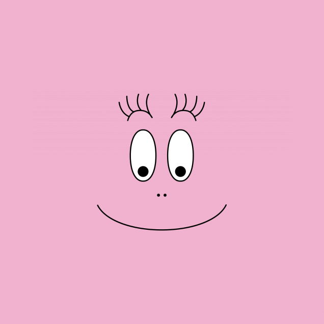 fondo de pantalla de barbapapa,rosado,dibujos animados,cabeza,dibujos animados,sonrisa