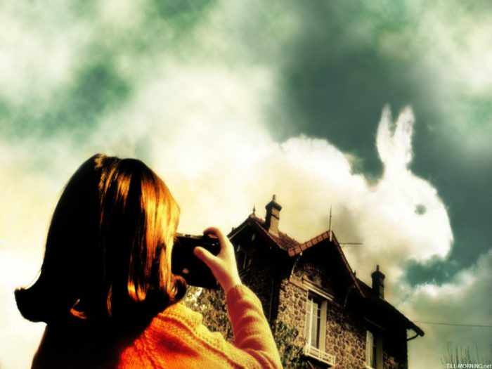 fondo de pantalla de amelie poulain,cielo,fotografía,fumar,nube,contento