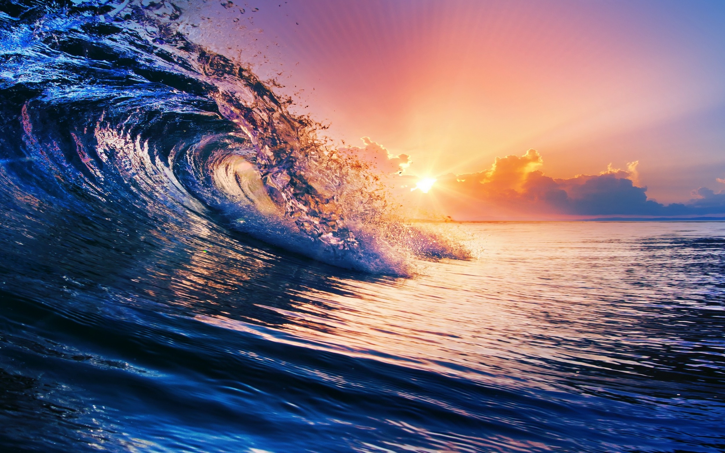 fondo de pantalla de las olas del océano ola onda de viento naturaleza