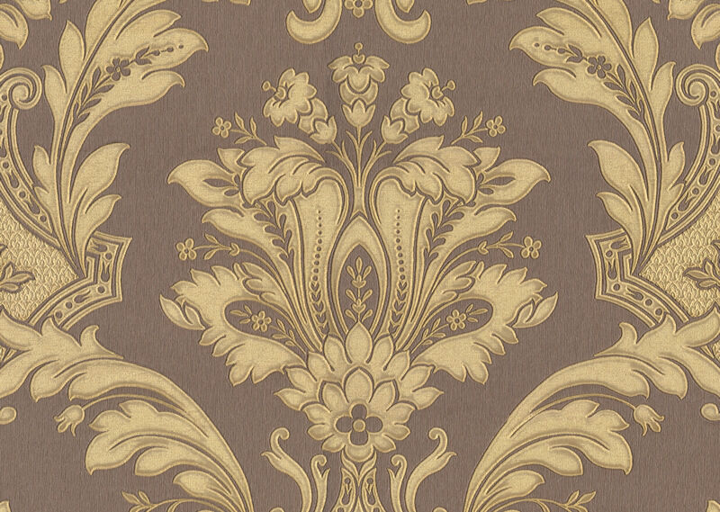 seriano wallpaper,wallpaper,pattern,brown,botany,floral design