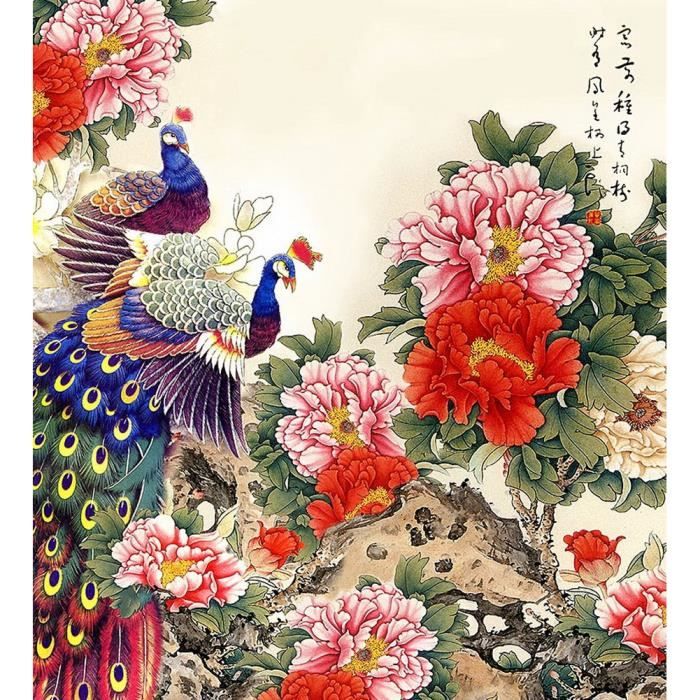 chinoise tapete,blume,pflanze,blumendesign,vogel,blumen arrangement