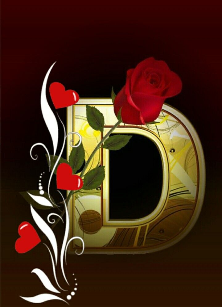 divya name wallpaper in heart,red,illustration,font,flower,graphic ...