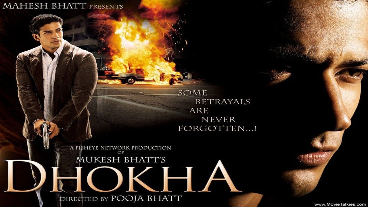 fondo de pantalla de dhokha,película,póster,fuente,película de acción,portada del álbum
