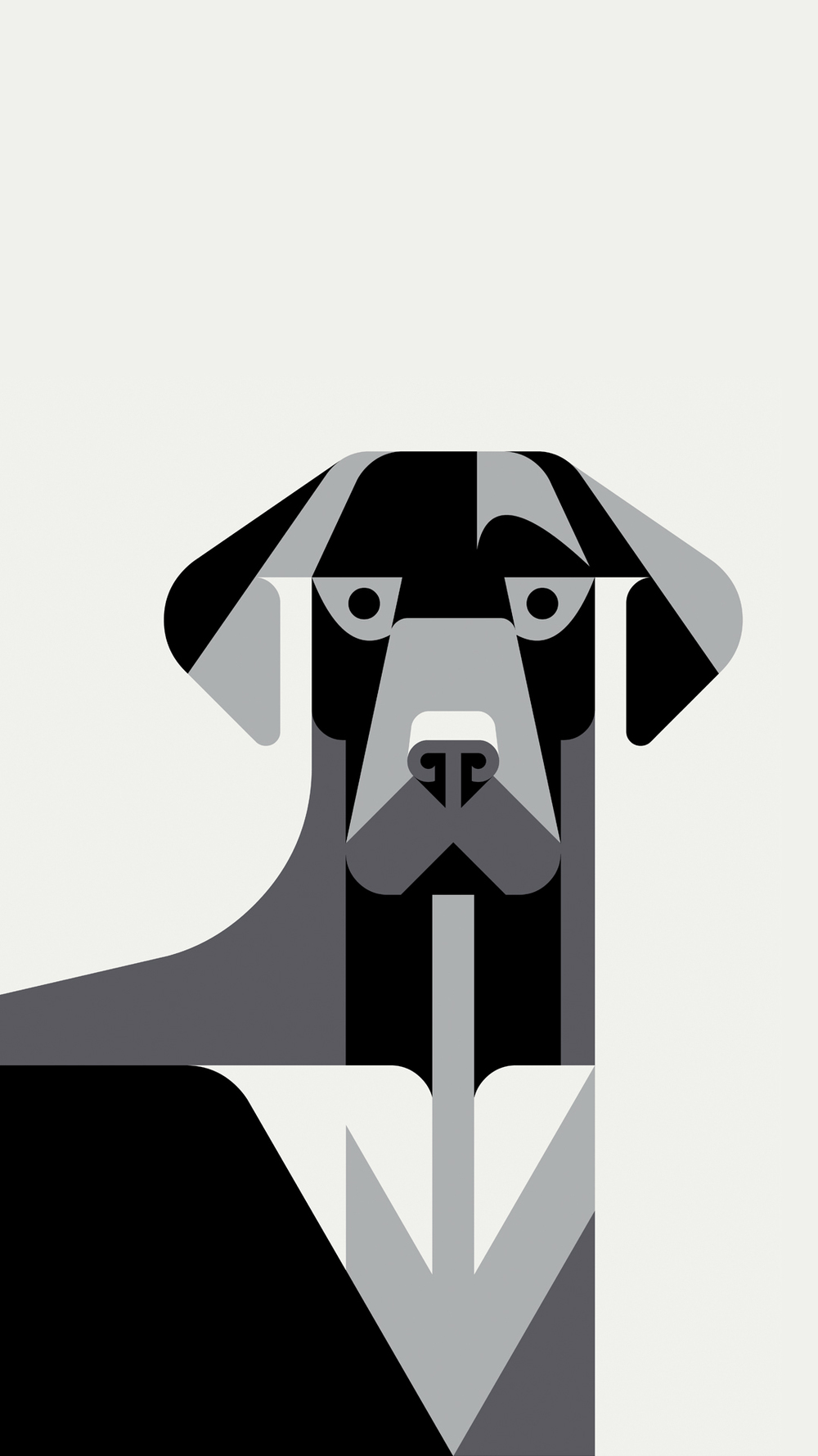 3f fondo de pantalla,perro,ilustración,gran danés,grupo deportivo,en blanco y negro