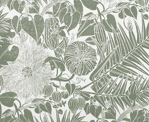 marthe armitage wallpaper,muster,blatt,pflanze,schwarz und weiß,design