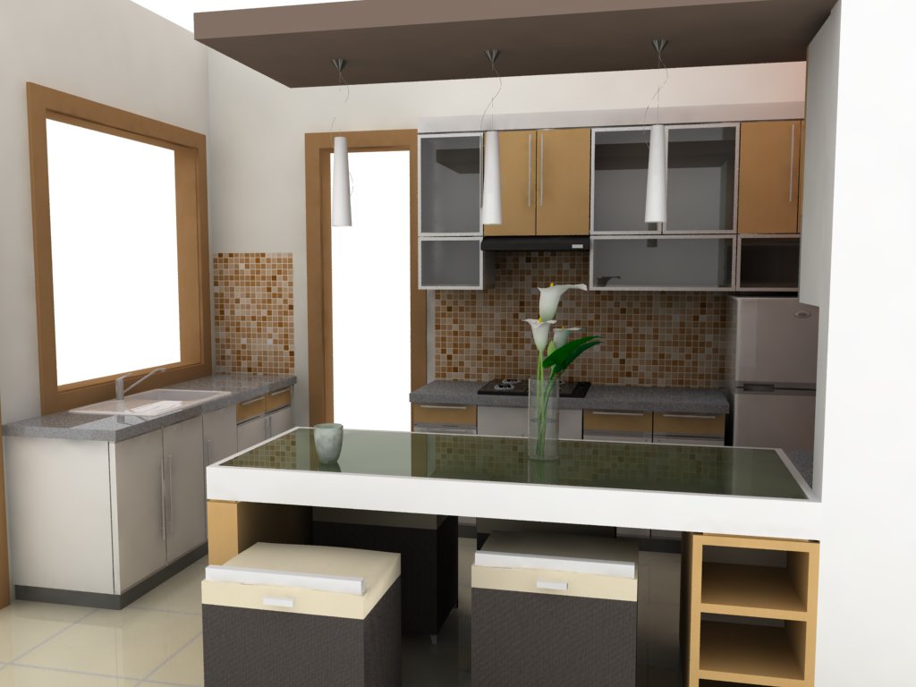 벽지 dapur,가구,방,특성,인테리어 디자인,캐비닛