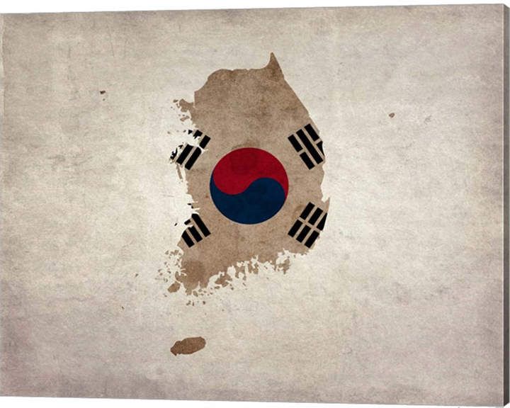 South Korean Flag Black And White WallpaperUse