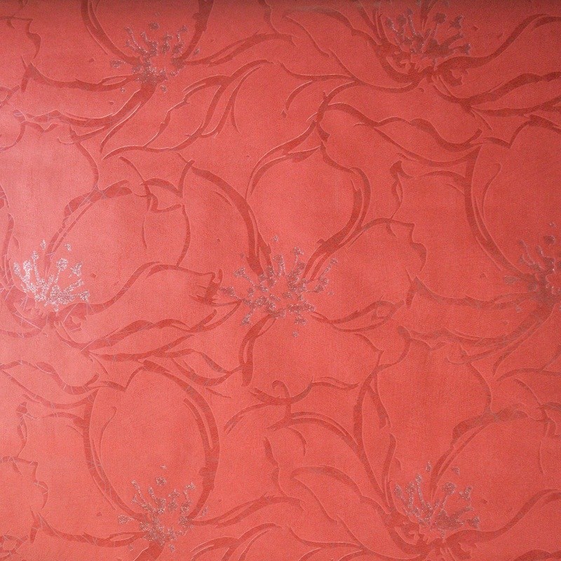 한국 벽지 디자인,빨간,분홍,무늬,벽지,복숭아