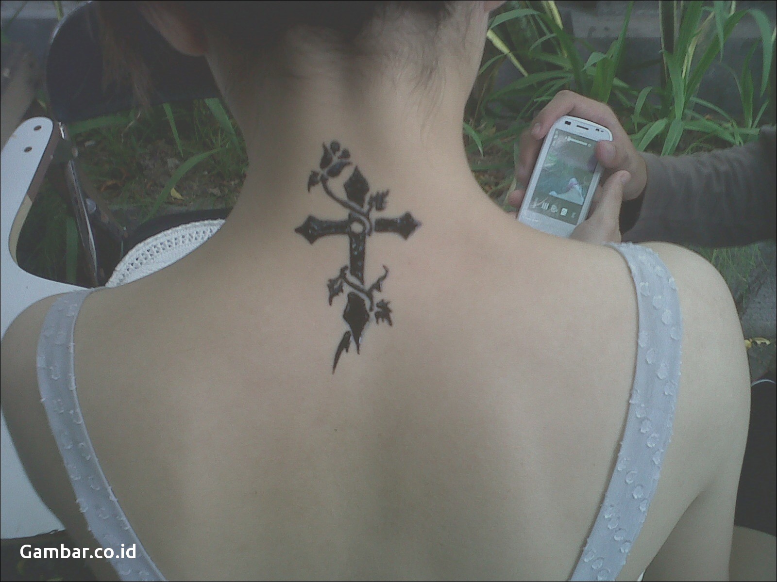 papier peint distro keren,tatouage,épaule,tatouage temporaire,retour,plante