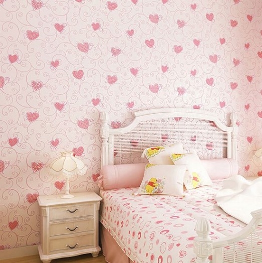 벽지 dinding 핑크,분홍,벽지,침실,방,벽