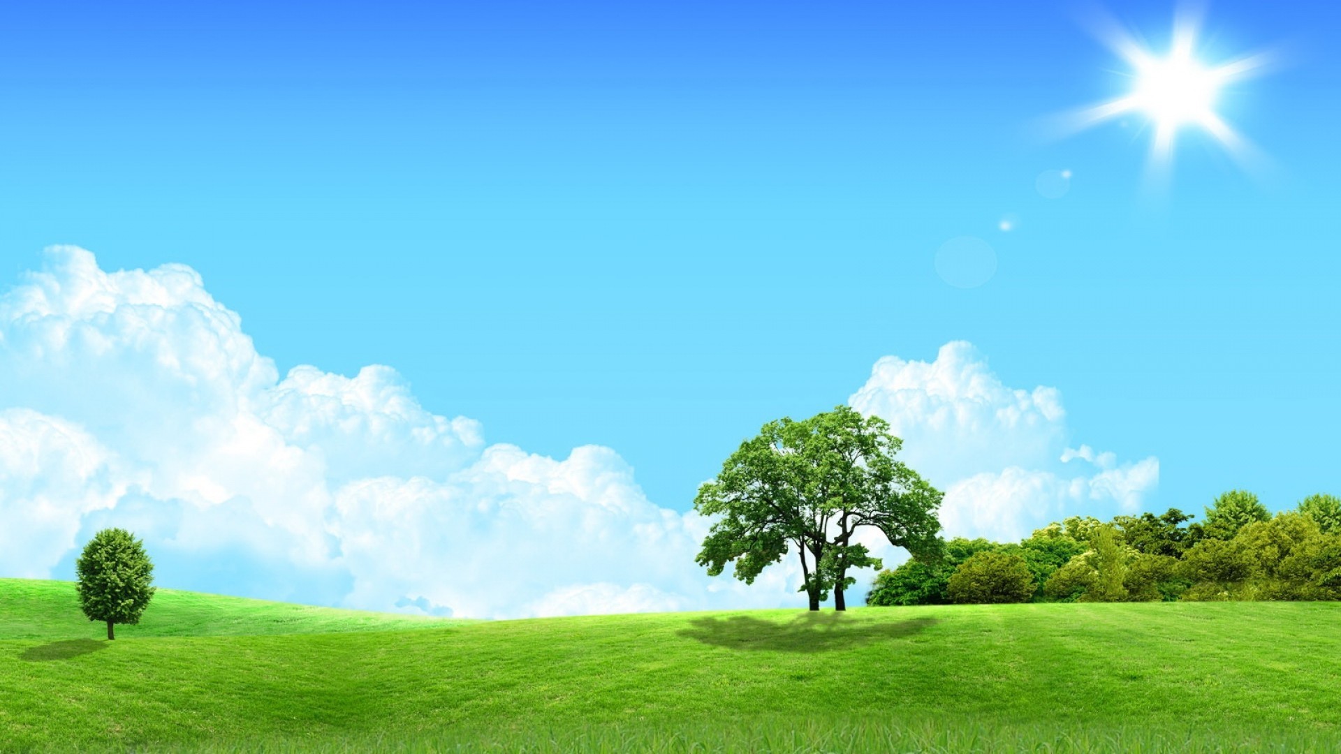 壁紙rumput,自然の風景,空,草原,自然,緑