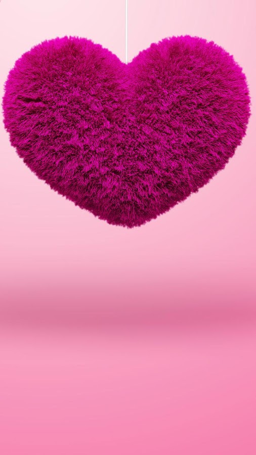 fluffy hearts live wallpaper,heart,pink,magenta,fur,purple (#659568 ...