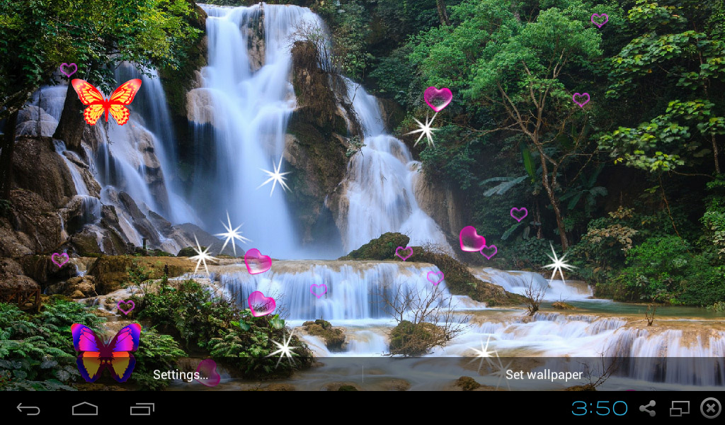 アマゾン3d壁紙,滝,自然の風景,水資源,自然,水域