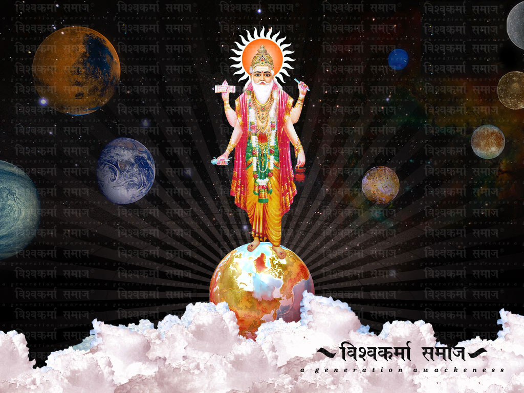vishwakarma wallpaper,mitología,arte,ilustración,gráficos,mundo