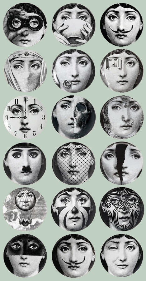 48+] Fornasetti Faces Wallpaper - WallpaperSafari