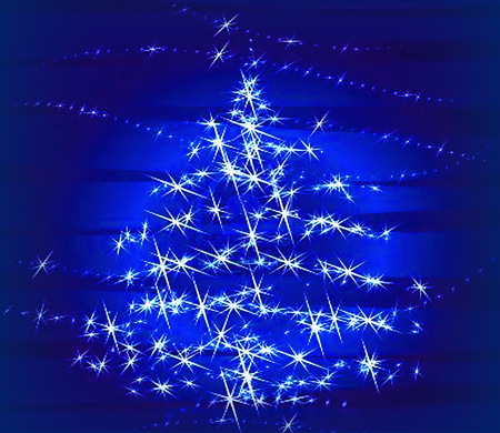 サファイアの壁紙,青い,クリスマスツリー,クリスマスの飾り,クリスマスのあかり,エレクトリックブルー