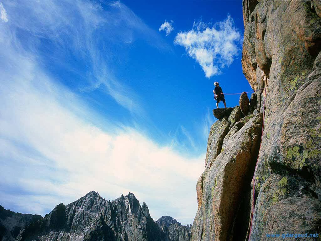 papel tapiz de escalada,aventuras,escalada de roca,rock,cielo,montaña