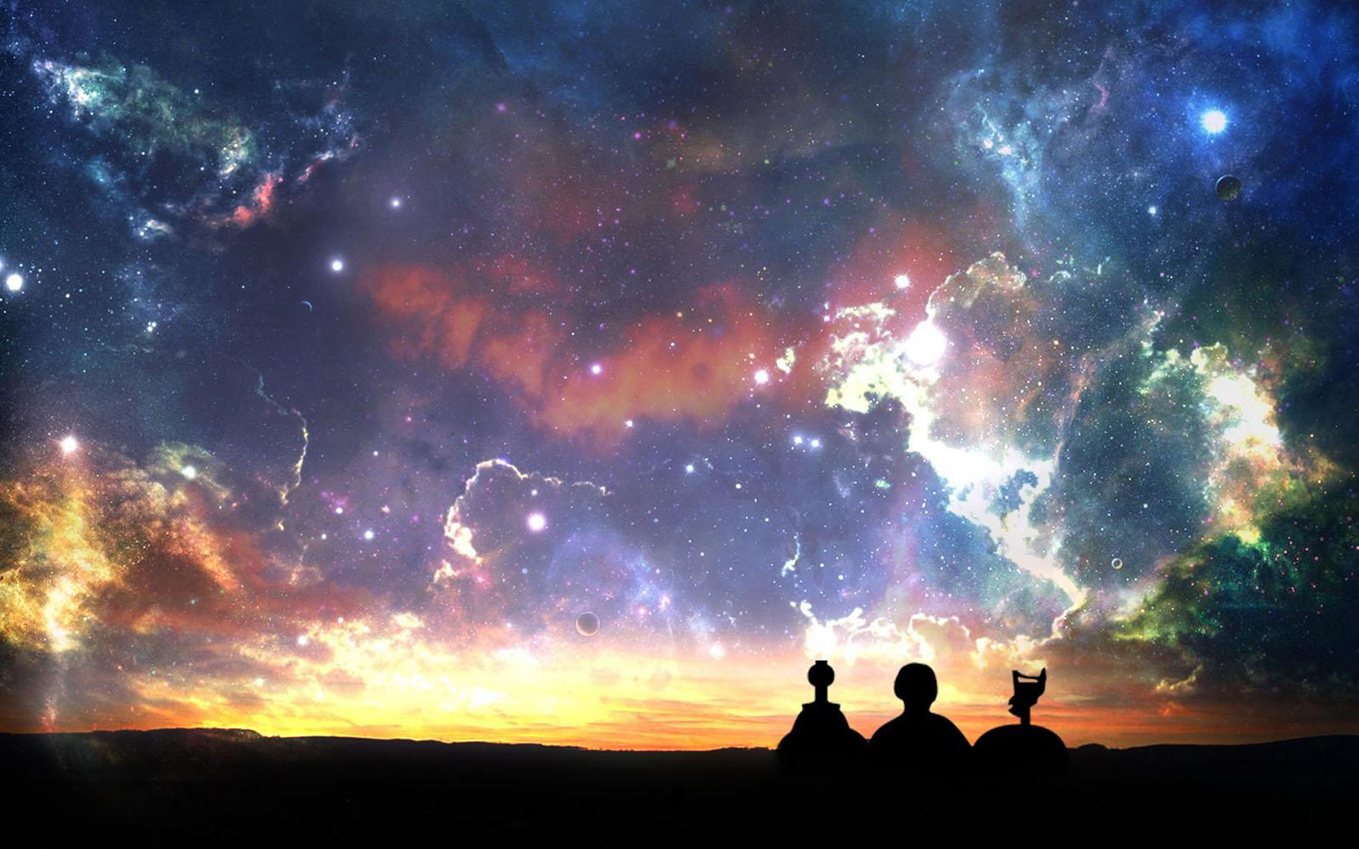 carta da parati mst3k,cielo,natura,atmosfera,oggetto astronomico,universo