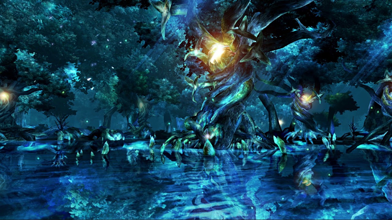 fondo de pantalla ffx,naturaleza,cg artwork,agua,oscuridad,mitología