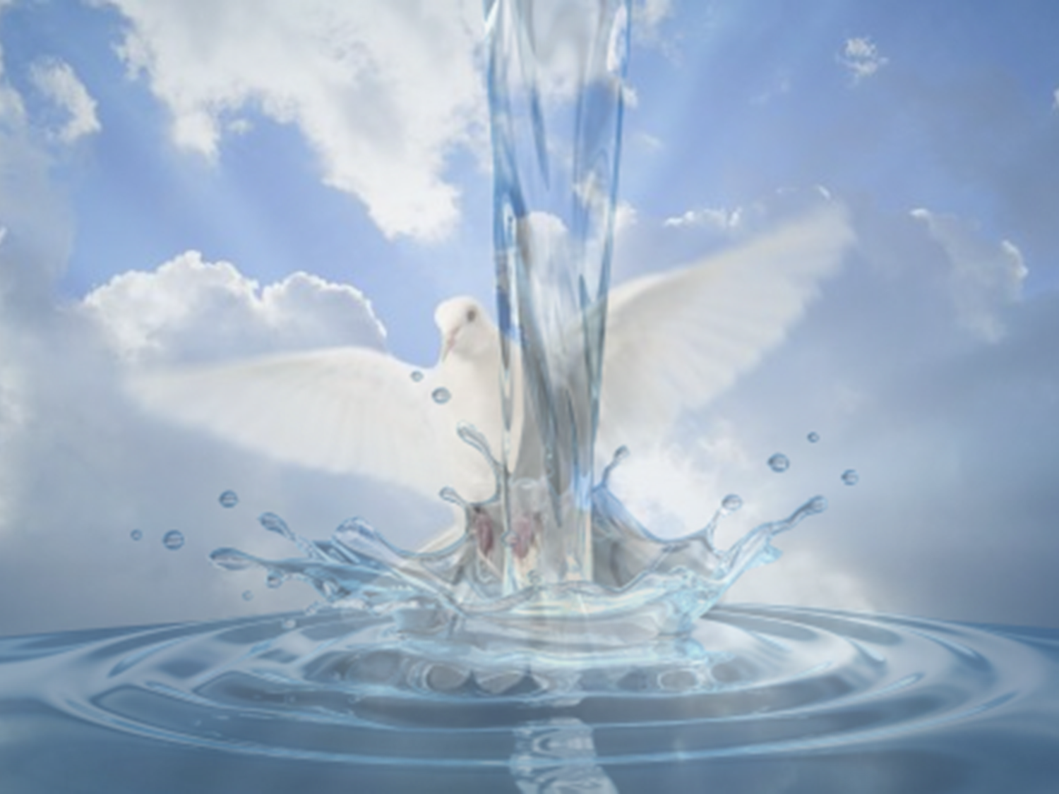 carta da parati battesimo,acqua,blu,cielo,liquido,nube