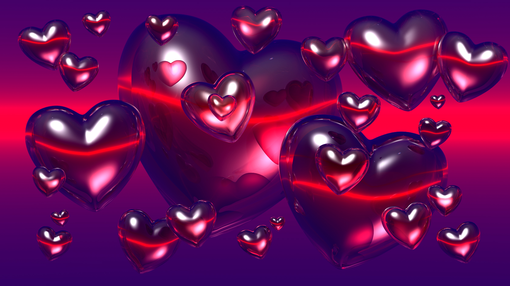 papel tapiz del corazón 3d,corazón,rojo,día de san valentín,amor,agua