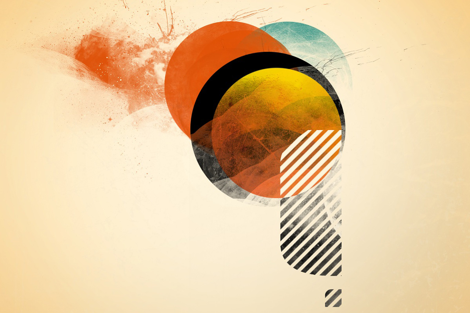 tapetenflyer,orange,illustration,grafikdesign,linie,design