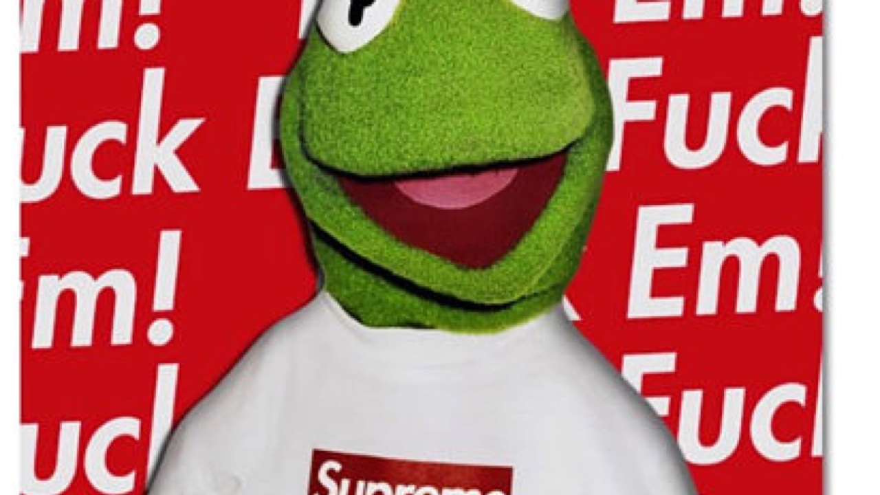 Wallpaper Kermit The Frog, Supreme, Outerwear, Brand, t Shirt