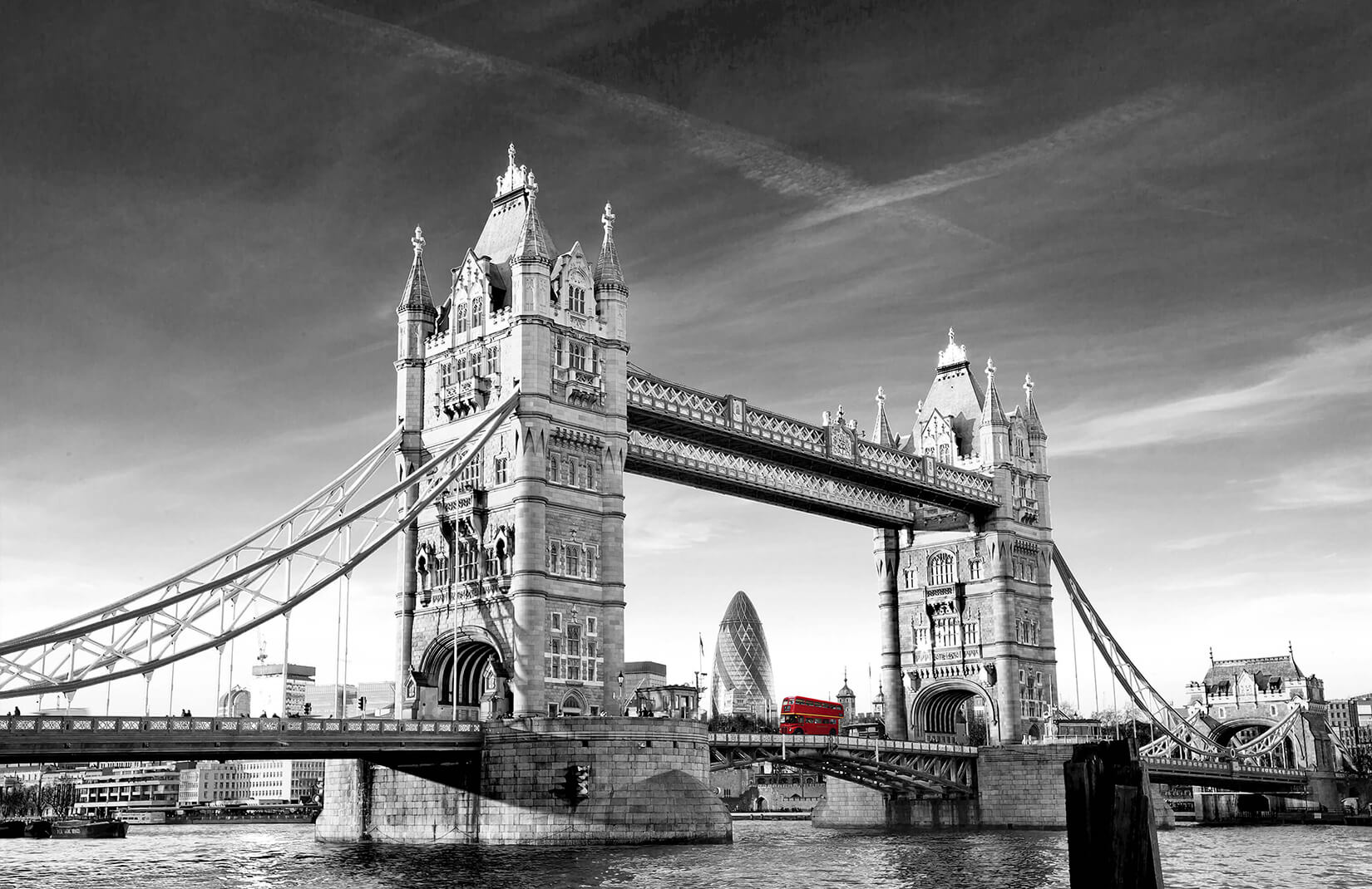 ロンドン壁紙b＆q,ブリッジ,白い,写真,黒と白,モノクロ写真