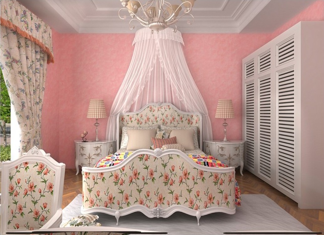 Girls Bedroom Pink Pink Wallpaper For Girl - Pink Wallpaper For A Room