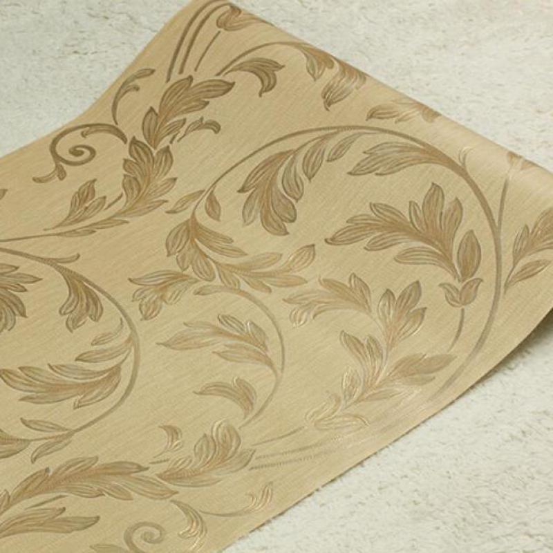 安い花の壁紙,ベージュ,褐色,パターン,床,葉