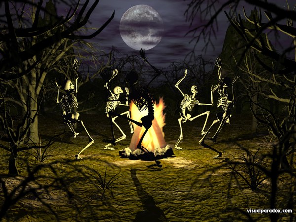 halloween 3d fondo de pantalla,ligero,cg artwork,cielo,oscuridad,árbol