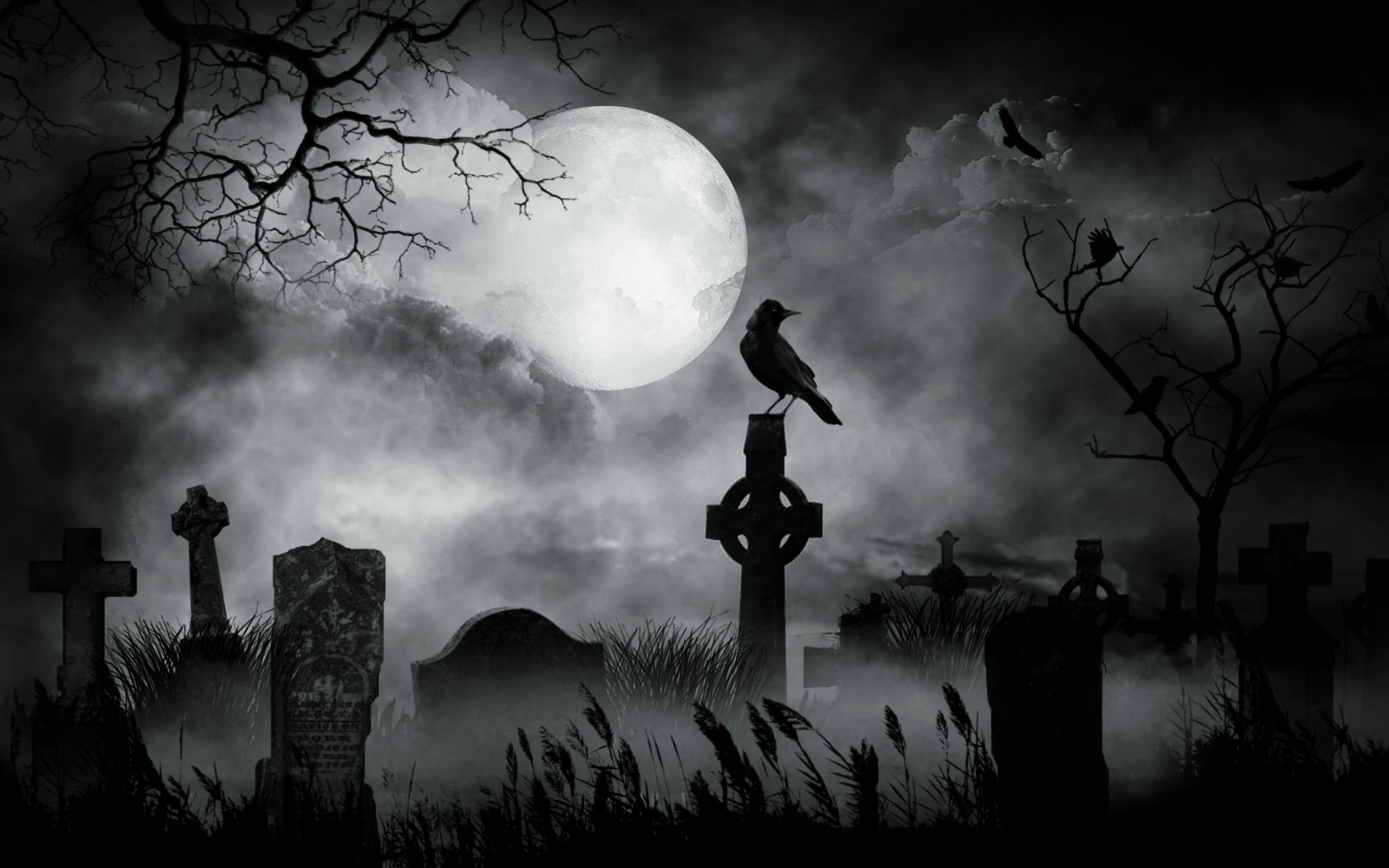 Graveyard Wallpaper atmospheric Phenomenon darkness atmosphere sky 