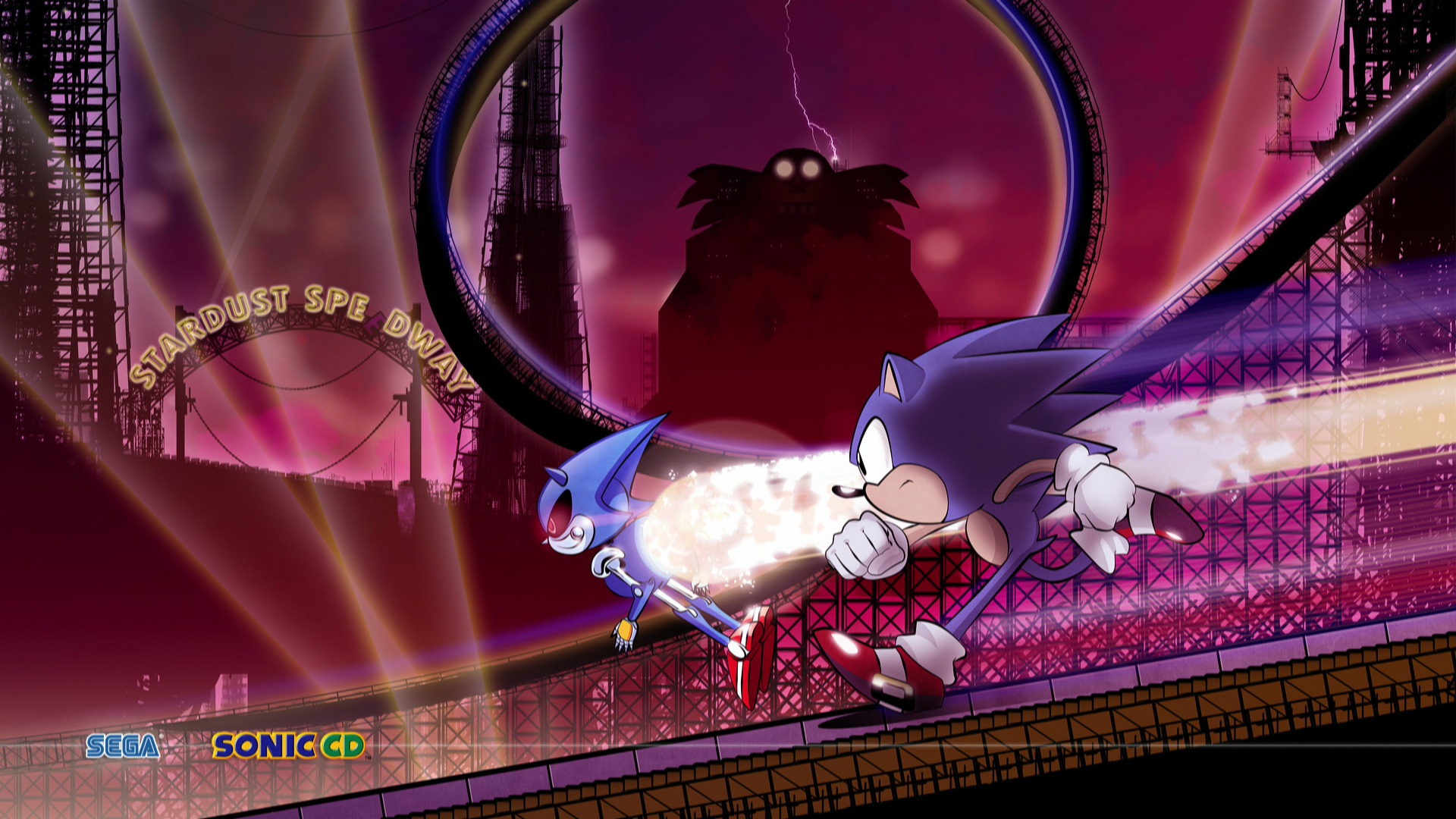 fondo de pantalla de sonic cd,púrpura,cg artwork,personaje de ficción,captura de pantalla,juegos